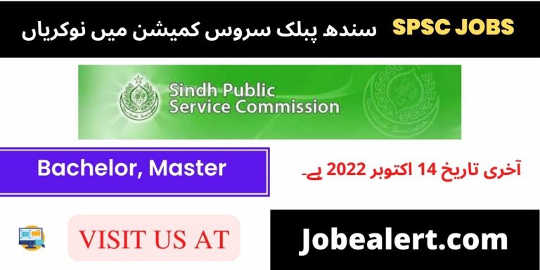 Sindh Public Service Commission SPSC Jobs 2022