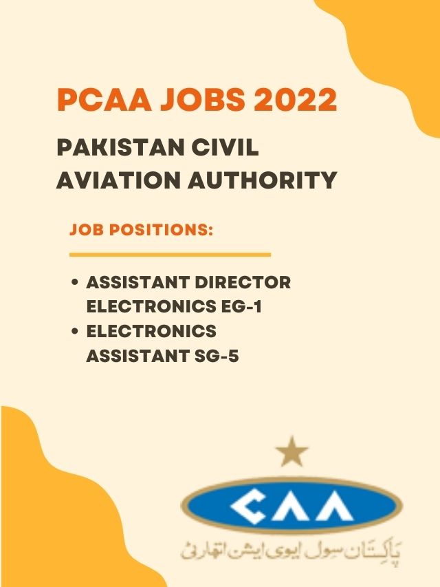 PCAA Jobs 2022 at Pakistan Civil Aviation Authority