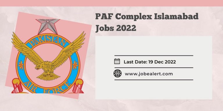 PAF Complex Islamabad Jobs 2022 for Teachers and Computer Operators