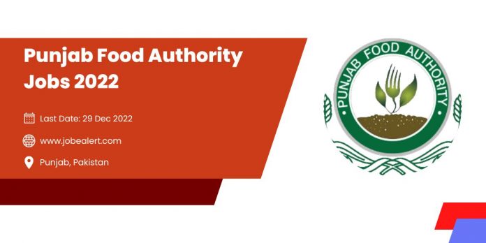 Punjab Food Authority Jobs 2022